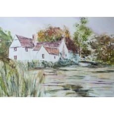 Flatford Mill Original Watercolour